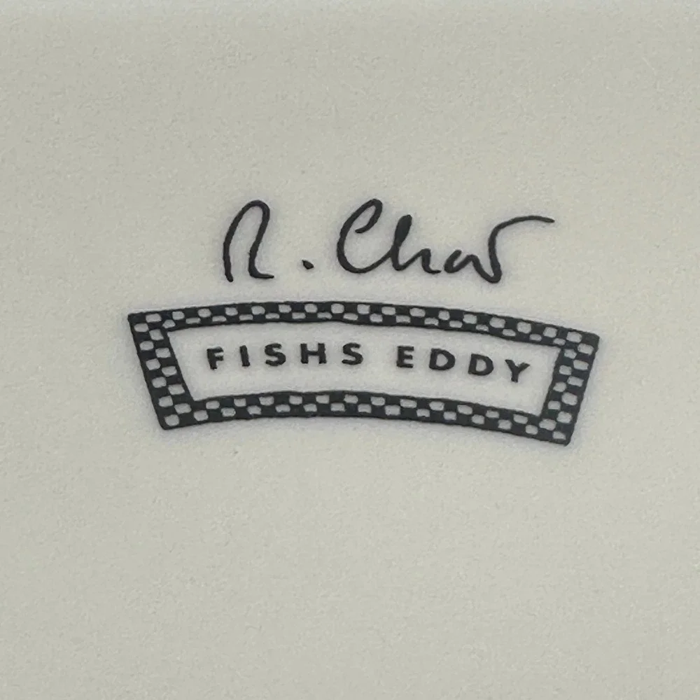 Fishs Eddy Roz Chast Rectangular Ceramic Dish The In Crowd Cartoon New Yorker